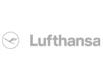 lufthansa logo in grey