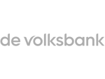 de volksbank logo in grey